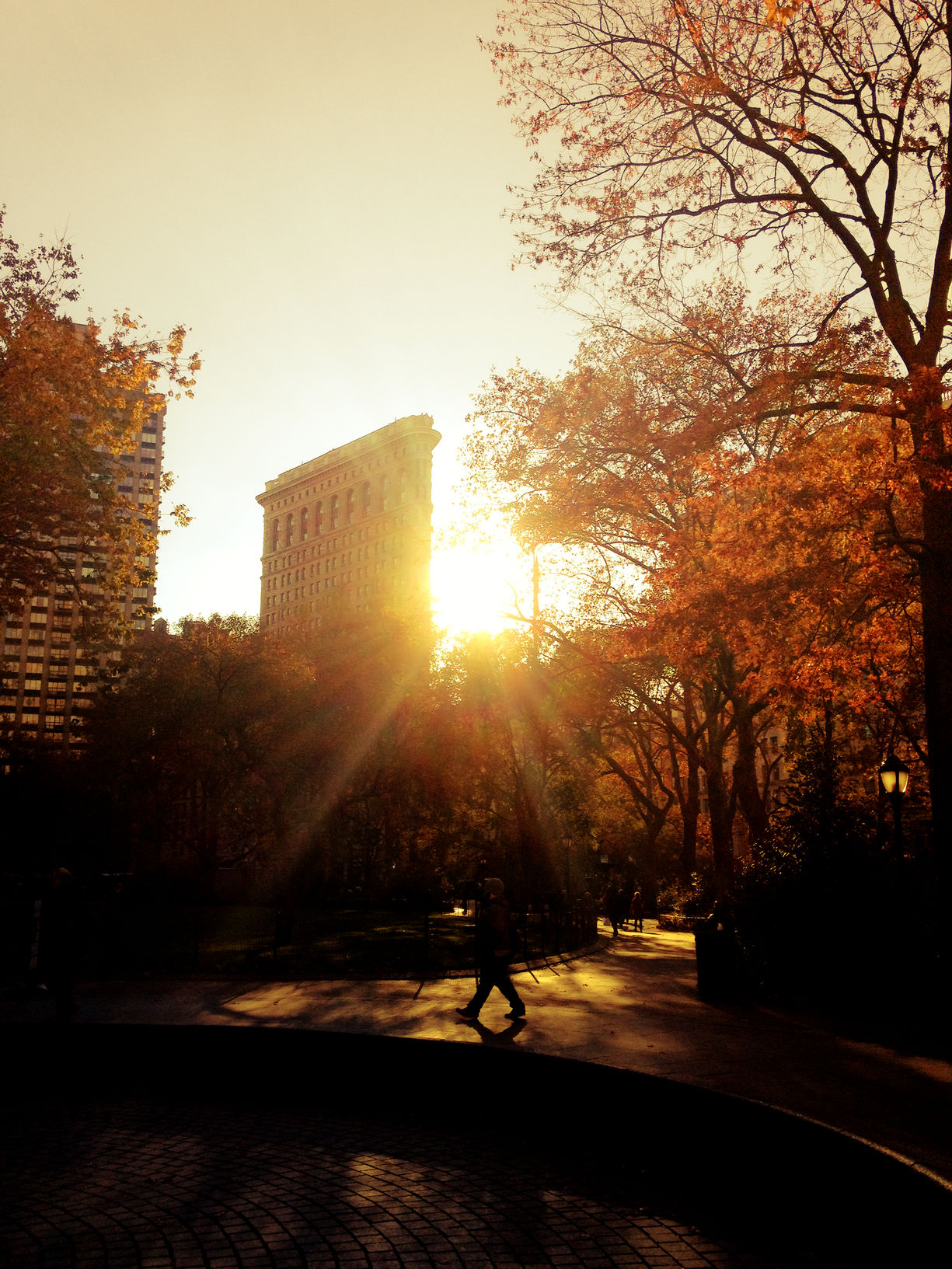 Fall Sunset - New York City